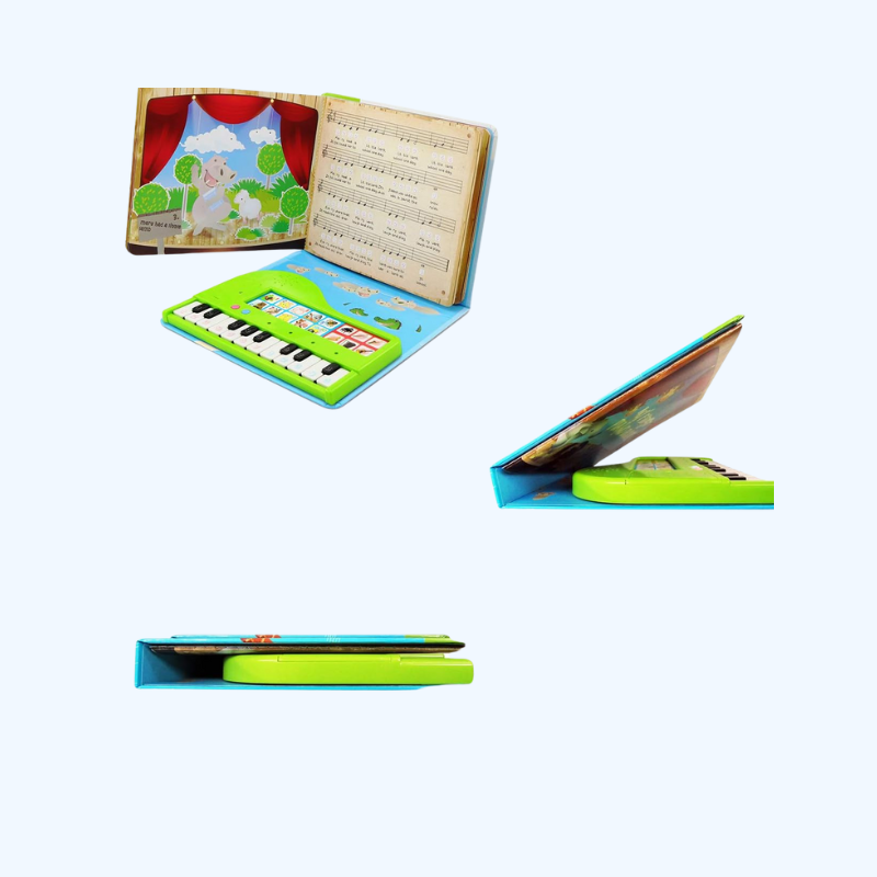 Mijn Eerste Pianoboek | Educatief Speelgoed 3-5 Jaar | Muzikaal Leer Cadeau