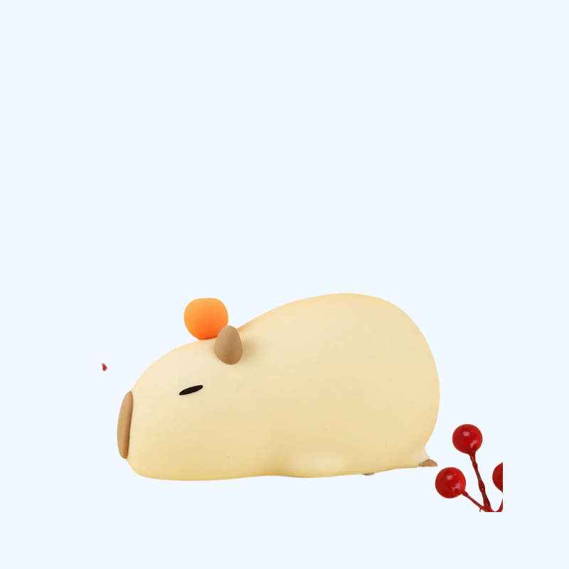 Capybara Nachtlampje Kind | Dierenlamp voor Slaapkamer