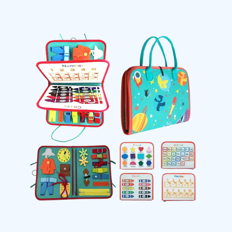 Drukke Bord Montessori | Sensorisch Speelgoed voor Kinderen