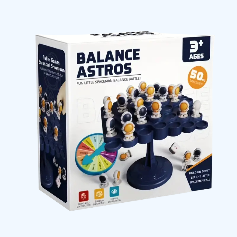 Astronaut Evenwicht Boom Bordspel | Focus Training, Interactief Brein-Puzzelspel voor Ouder-Kind Activiteiten Binnen