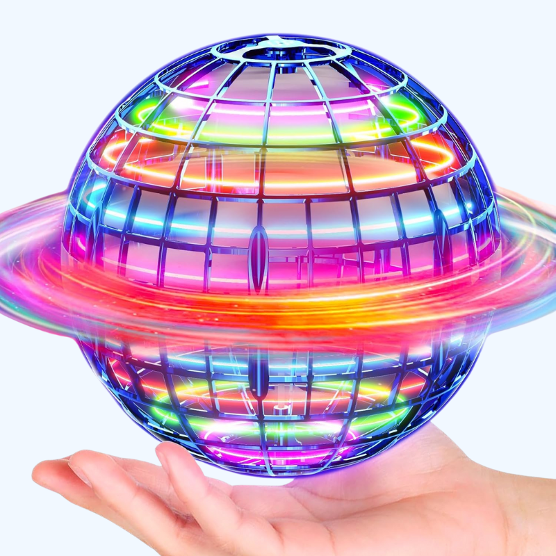 Vliegende Orb Bal  – Magische Zwevende Boemerang Drone met LED Licht | Speelgoed voor Jongens & Meisjes van 6-12 Jaar