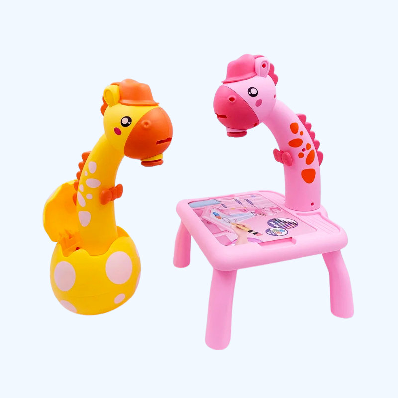 Mini LED Projector Tekentafel | Educatief Licht Speelgoed