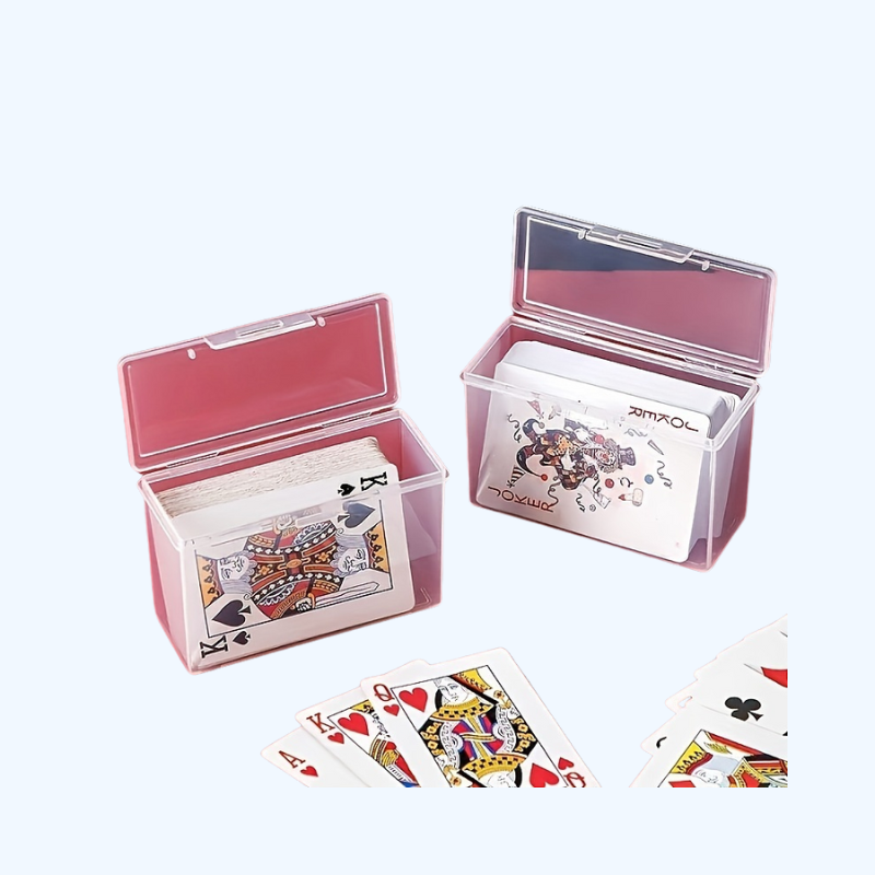 Opbergdoos voor Kaarten | Ideaal voor Speelkaarten, Visitekaartjes, Organisator voor Kamer, Bureau, Kaptafel