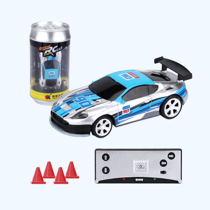 1:58 RC Mini Auto - Accu Raceauto in PVC Blik | Drift-Buggy Bluetooth Bestuurbaar Speelgoed voor Kinderen