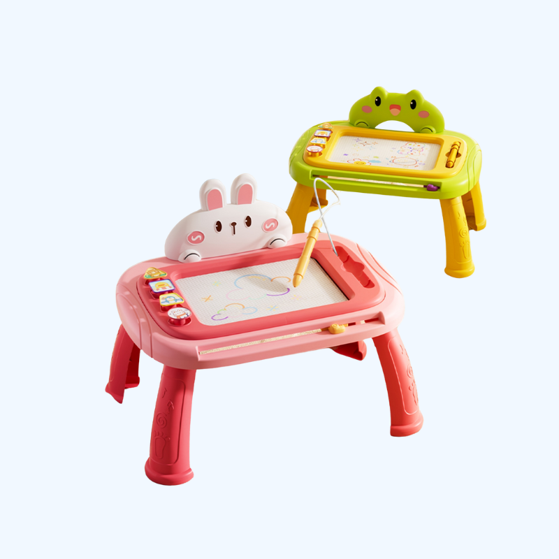 Magnetisch Tekenbord voor Kinderen | Kleurrijk Wisbaar Krabbelbord vanaf 3 Jaar