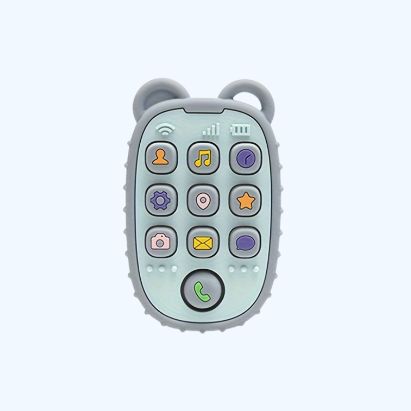 Mobiele Telefoon Vormige Tandtender, Siliconen Tandtender, Grappige Creatieve Tandtender, Geweldig Cadeau voor Kerst, Halloween, Thanksgiving, Nieuwjaars- en Valentijnscadeau