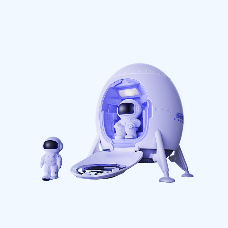 Astronaut Galaxy Licht Projector |  Plafond Nachtlampje met Timer, Voor Slaapkamer