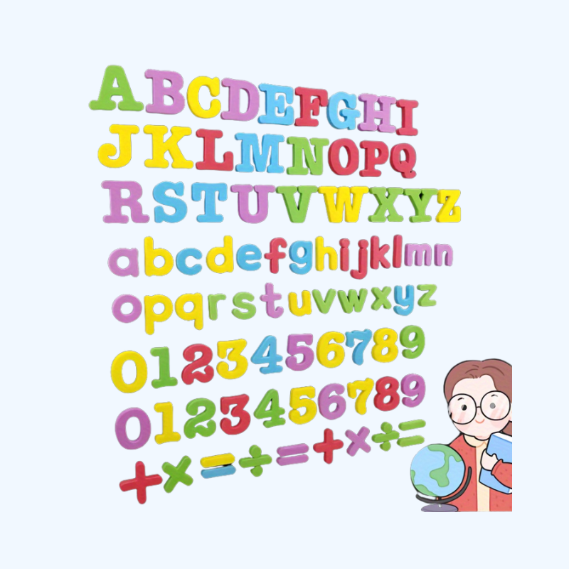 Engelse Letter Magneten | Educatieve Cijfers & Alfabet Stickers