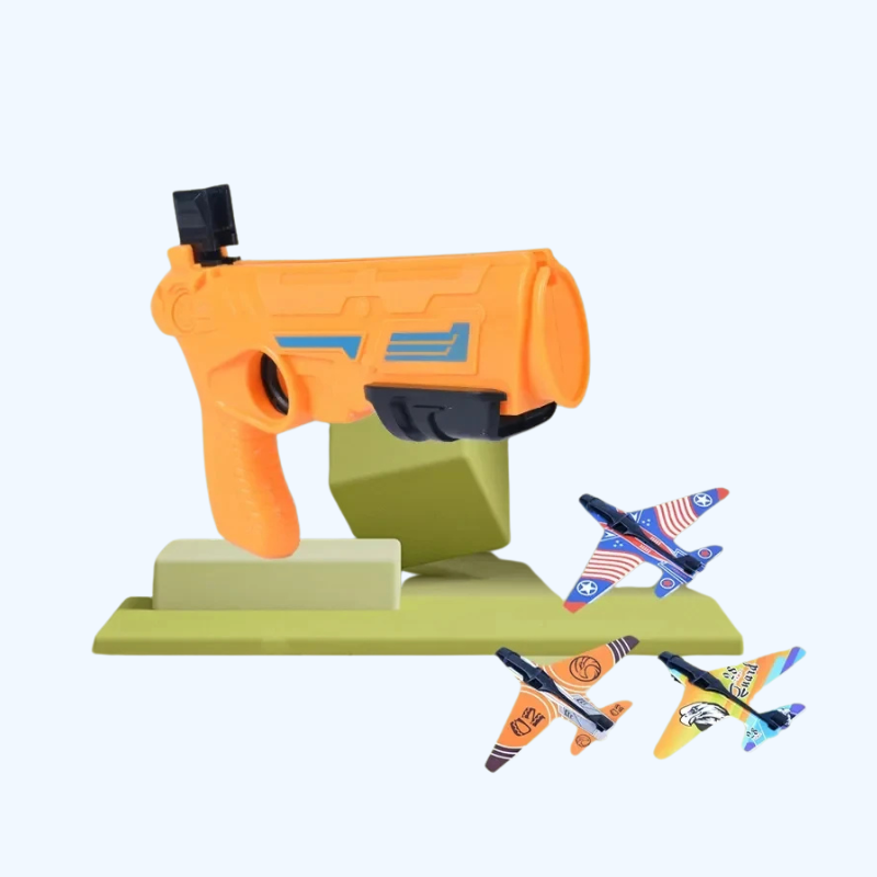 Schietvliegtuig Speelset - Outdoor Sport Speelgoed Voor Kinderen en Ouders | Vliegtuigenset