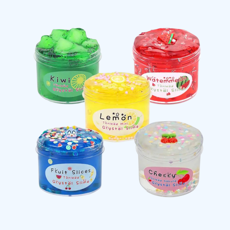 Transparante Slime | Zachte Kristallen Putty, DIY Rekbare Pulp, Stressverlichtend Speelgoed, Voor Kinderen en Volwassenen