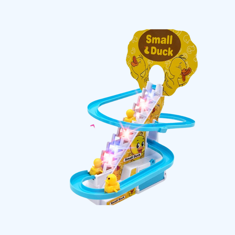 Elektrische Eend Klimt Trap Speelgoed | Muzikaal Trein Eenden Speelgoed voor Kinderen, Grappig Verjaardagscadeau