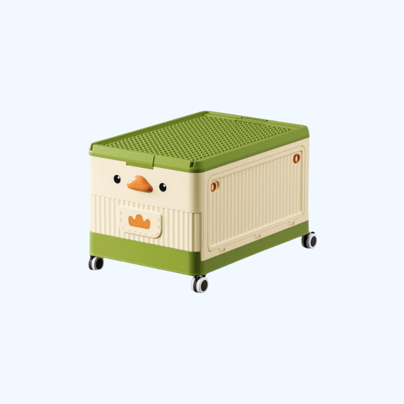 Bouwstenen Trolley Opbergbox voor Kinderen 3+ | Creatief en Ruim
