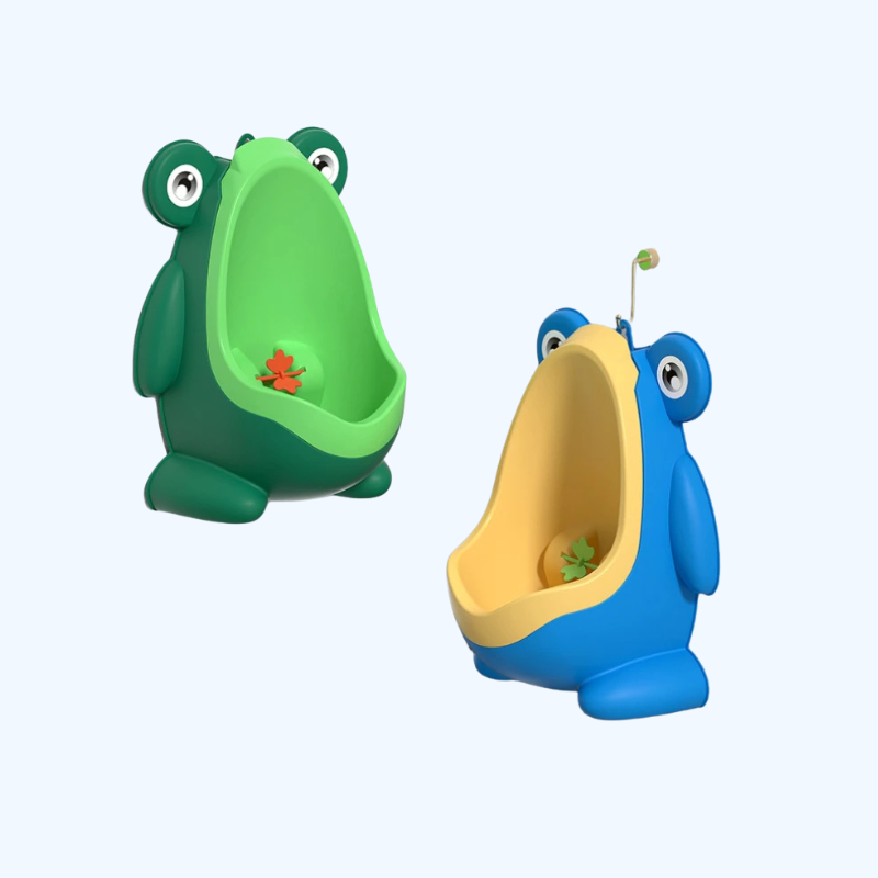 Staand Plaspotje voor Jongens | Kikkervorm | Toilettraining Peuters