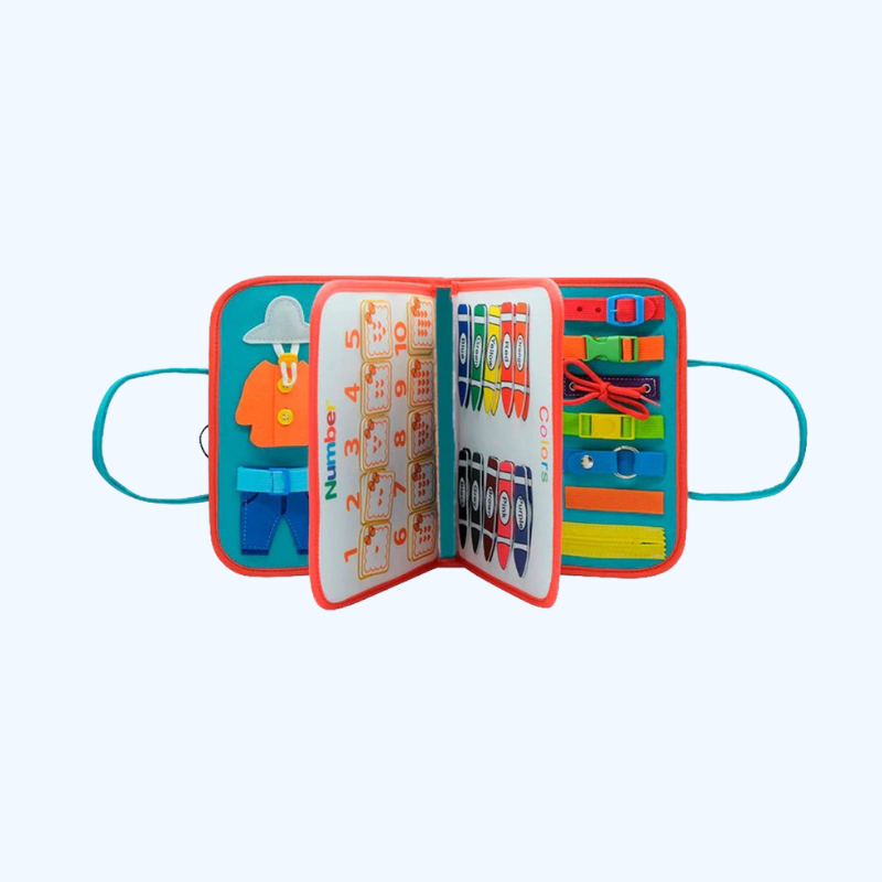 Educatief Montessori Busy Book | Leerzaam en Speels Activiteitenboek