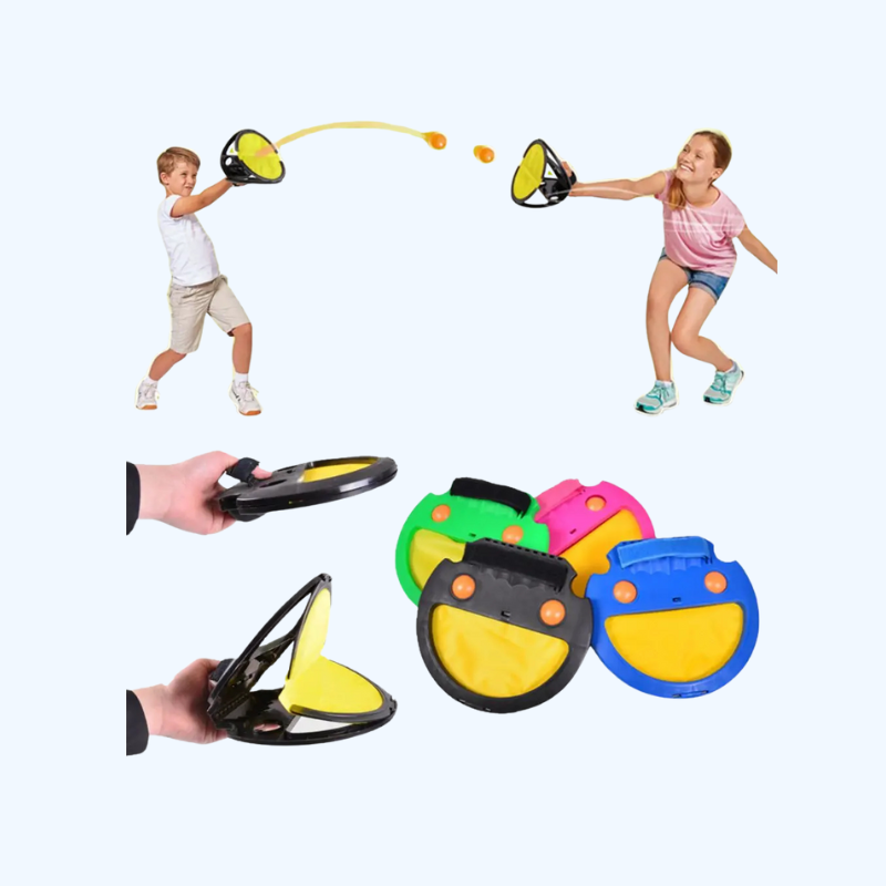 Ouder-Kind Fitness Werpspel | Interactief Buitenspeelgoed