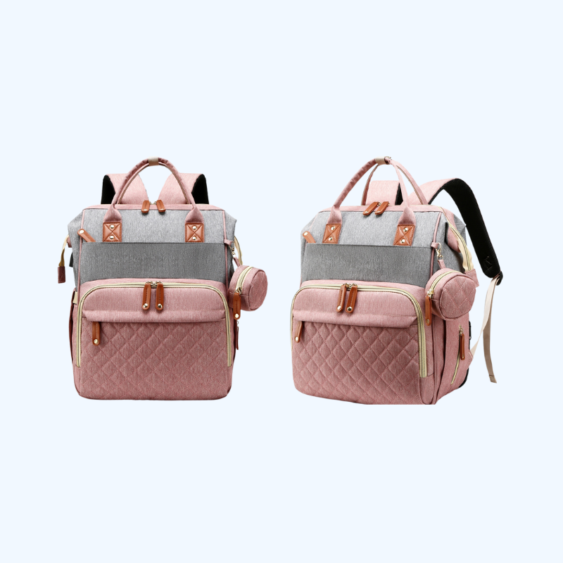 Luiertas Rugzak | Trendy Rugzak Met Verschoonstation | Multifunctionele Waterdichte Grote Reisrugzak | Perfect Voor Kerst, Halloween, Thanksgiving