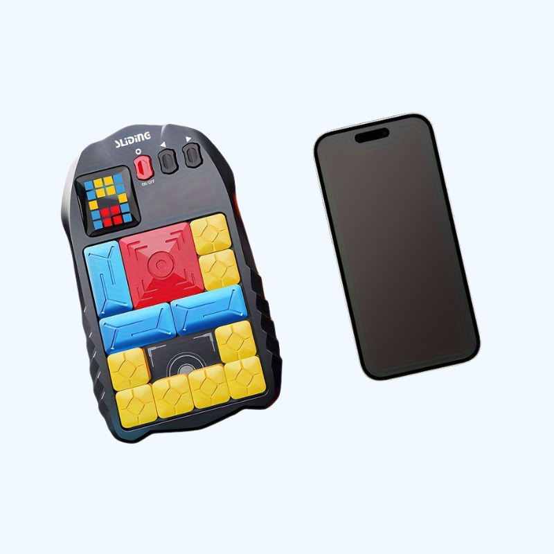 Schuifpuzzel Spellen, 500+ Niveau Uitdagingen, Breinpuzzels, Voltooi De Taak Binnen De Bepaalde Tijd Om Door Te Gaan Naar Het Volgende Niveau, Educatief Speelgoed Zonder Batterij, Kerstcadeau