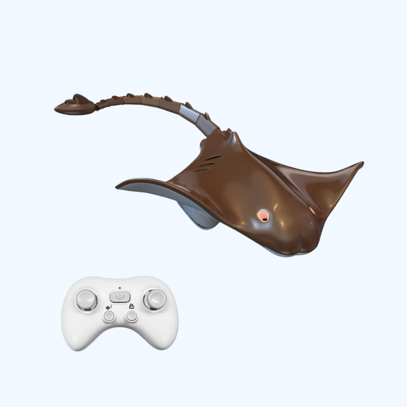 Boot 2.4G Afstandsbedienings Dier Met Licht | Biomimetische Simulatie Manta Electric Water Speelgoed Voor Kinderen Cadeau