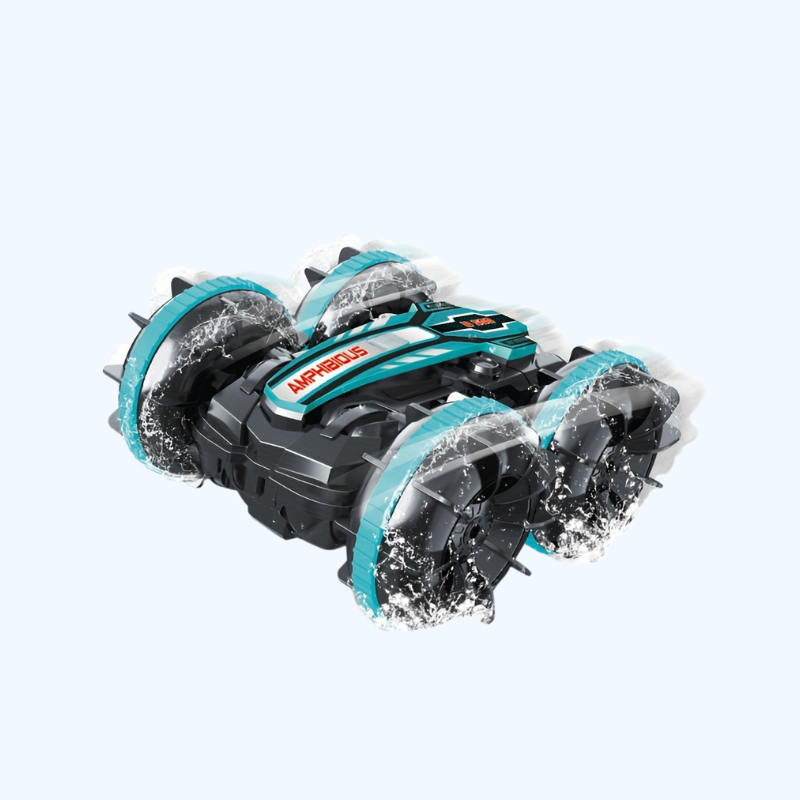 Hoge-Snelheid 4WD Amfibische RC Auto - 360° Drift, All-Terrain, Crashbestendig, Oplaadbare Batterij - Perfect Cadeau voor Kinderen met Kerst, Halloween, Thanksgiving