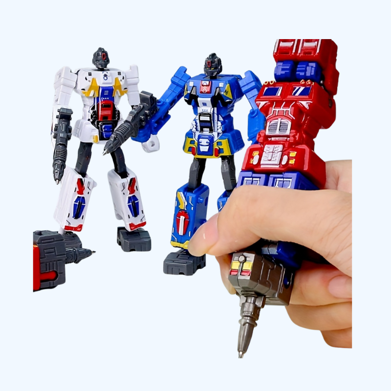 Robot Pen 2-in-1 Teken- & Schrijfspeelgoed | Kindvriendelijk Cartoon Design