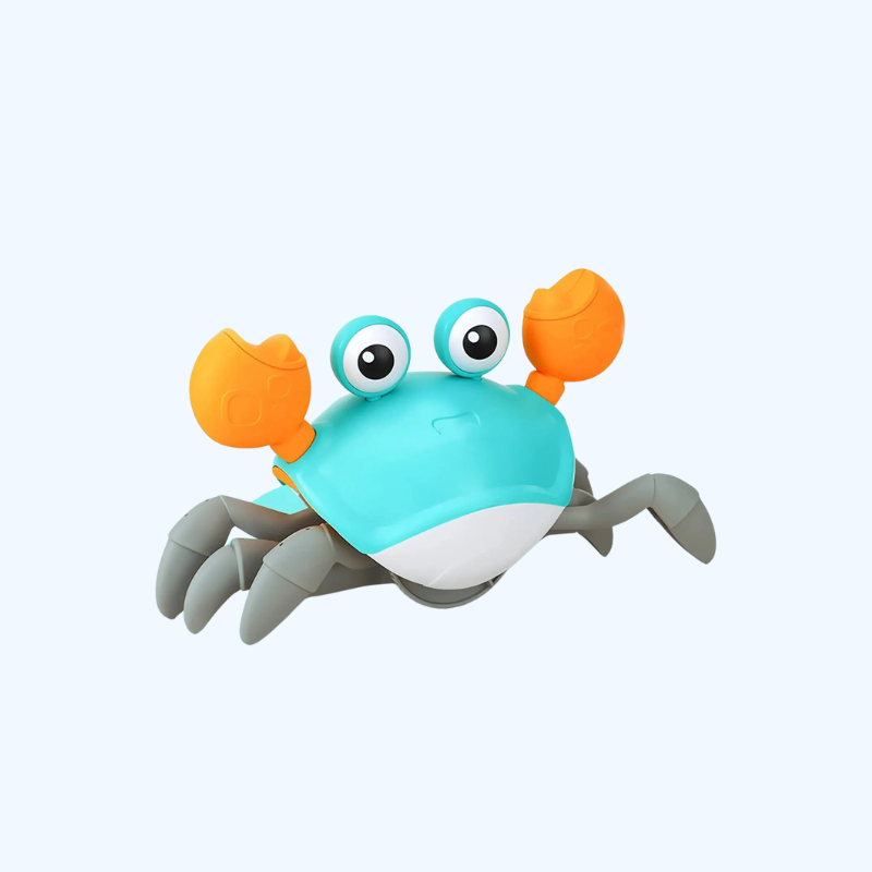 Interactieve Krab met Muziek & Obstakelherkenning | Baby’s 1-3 Jaar