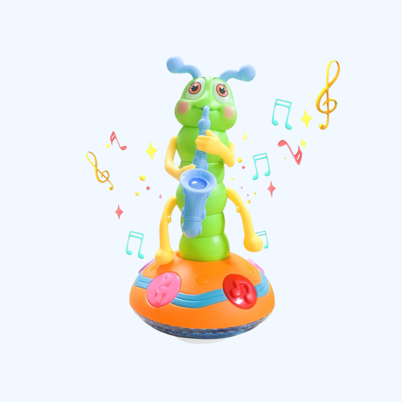 Dansende Worm Speelgoed | Met Muziek, Kleurrijke Lichten & Wandelende Functie