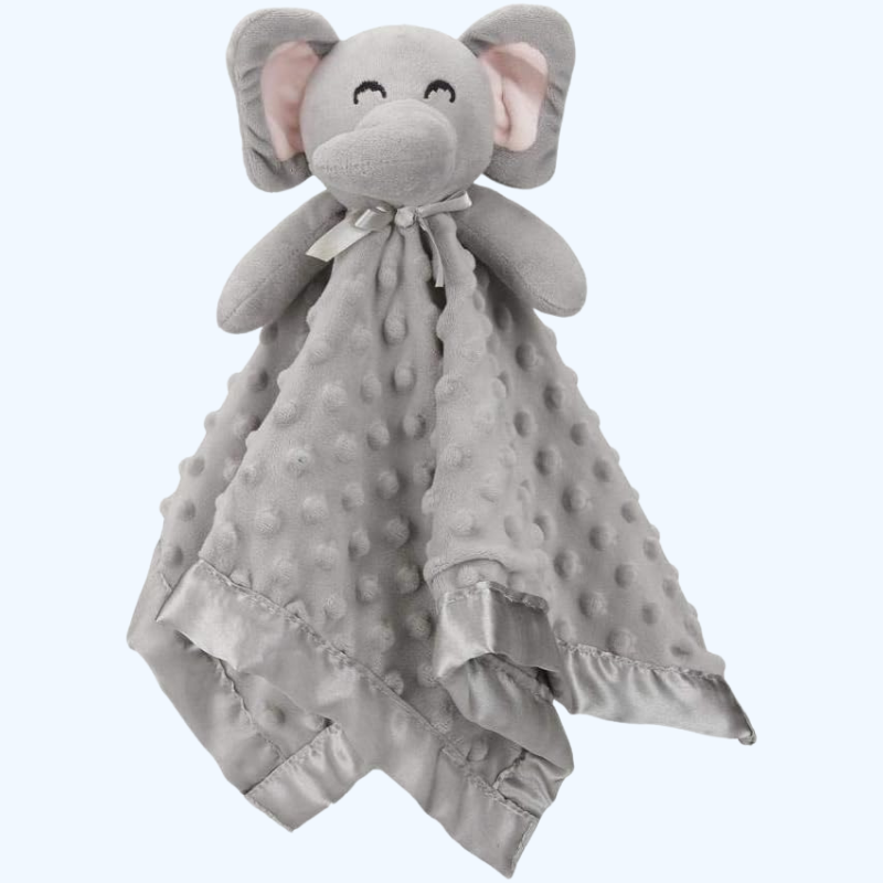 Olifant Knuffeldoekje | Zacht Knuffeldoekje Unisex Knuffelspeelgoed Babycadeaus voor Pasgeborenen