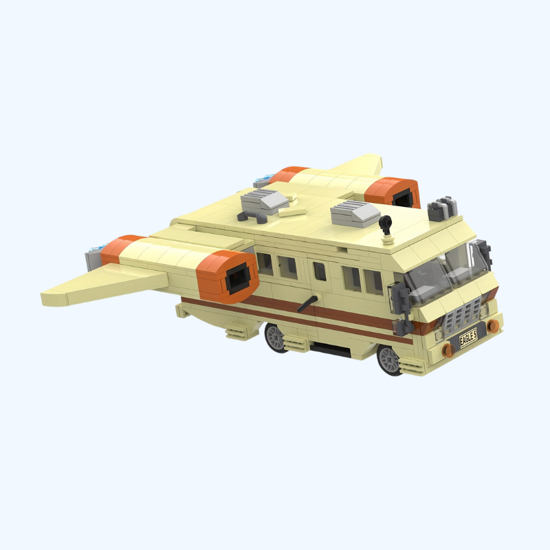 667-delige ruimteschip bouwset met cockpit - Cadeau voor verjaardagen.