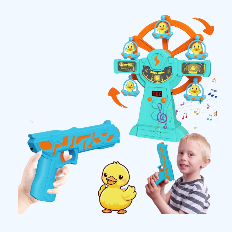 Schietspel Speelgoed voor Kinderen 3+ | Elektronische Eend Schiettargets met Scoring, Leuk Cadeau voor Verjaardag, Halloween & Kerst