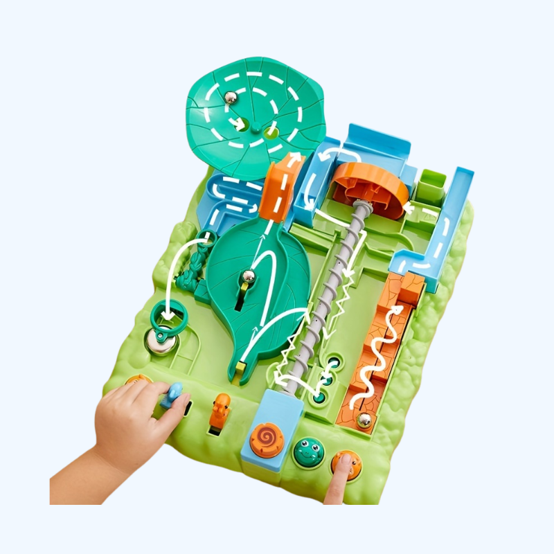 Jungle bordspel - Interactief spel dat geduld en logisch denken ontwikkelt.