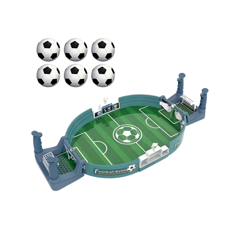 Interactieve Tafelvoetbal Speelset voor Kinderen | 2/4/6 Ballen Inclusief | Educatief Tafelspel voor 3-6 Jaar | Kerst, Halloween & Thanksgiving Cadeau