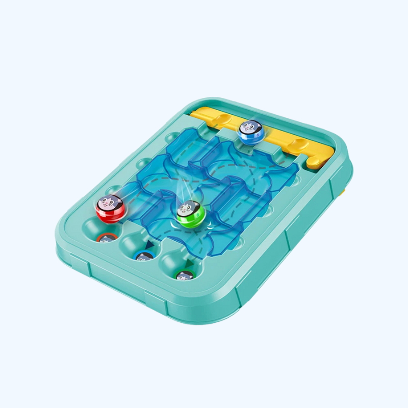 Ballen Doolhof Puzzel Bordspel | Educatief Denkspel voor Kinderen, Logisch Redeneren & Uitdagend Leren, Leeftijd 3+