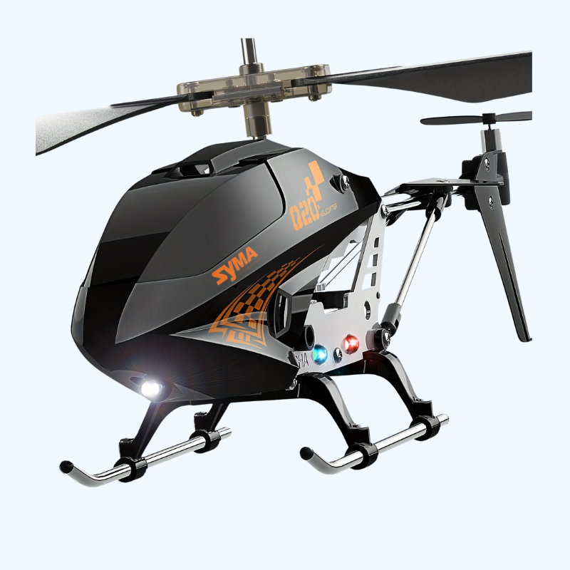 RC helikopter voor beginners - 3.5-kanaals, gyro-stabilisatie, USB-oplaadbaar, voor 14+ jaar.
