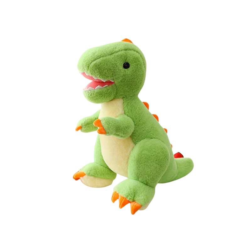 Groen T-Rex Knuffel Kussen | Zachte Dinosaurus Knuffel | Cadeau voor Kinderen