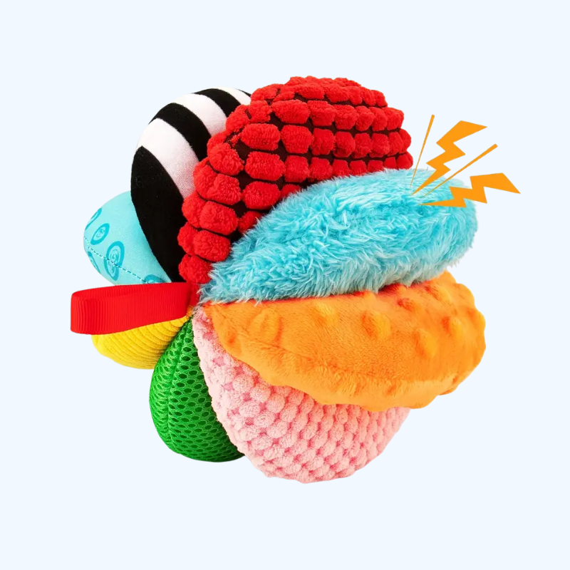 8-in-1 Zintuiglijke Ballen voor Baby's en Peuters