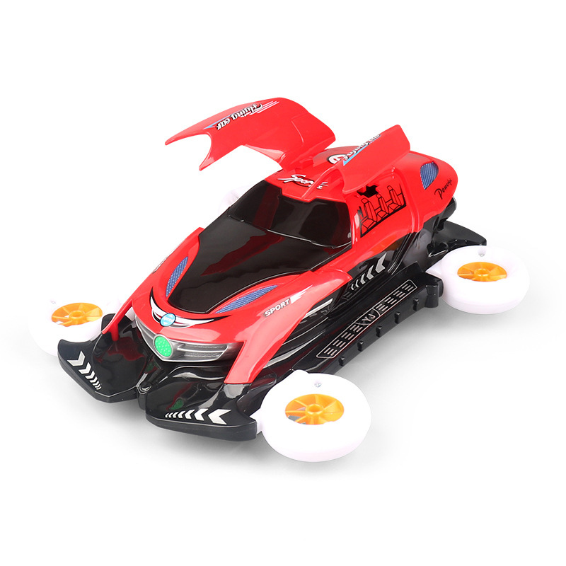 LED Speed Auto met Vliegende Wielen | Zwevende Racewagen voor Kinderen – Spectaculaire Lichtshow & Actie