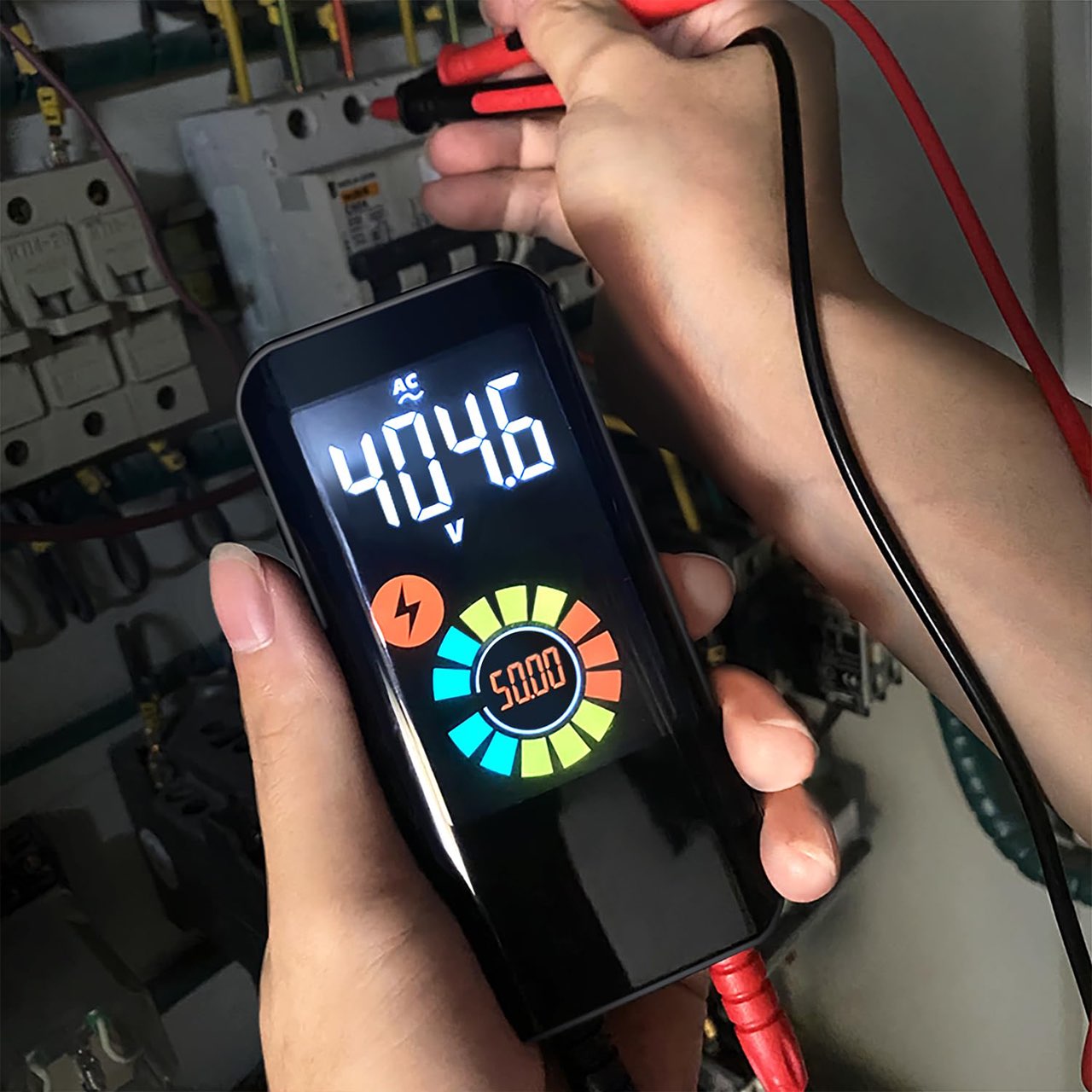 RmsMeter Digitale Multimeter | Nauwkeurige Meting van Voltage, Stroom & Weerstand – Compact & Gebruiksvriendelijk