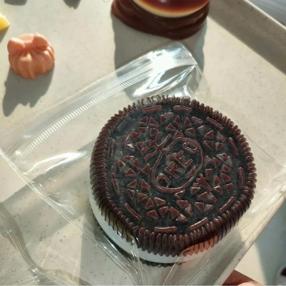 Ultra-zachte Oreo koekje stressbal speelgoed - Realistische simulatie, decompression speelgoed