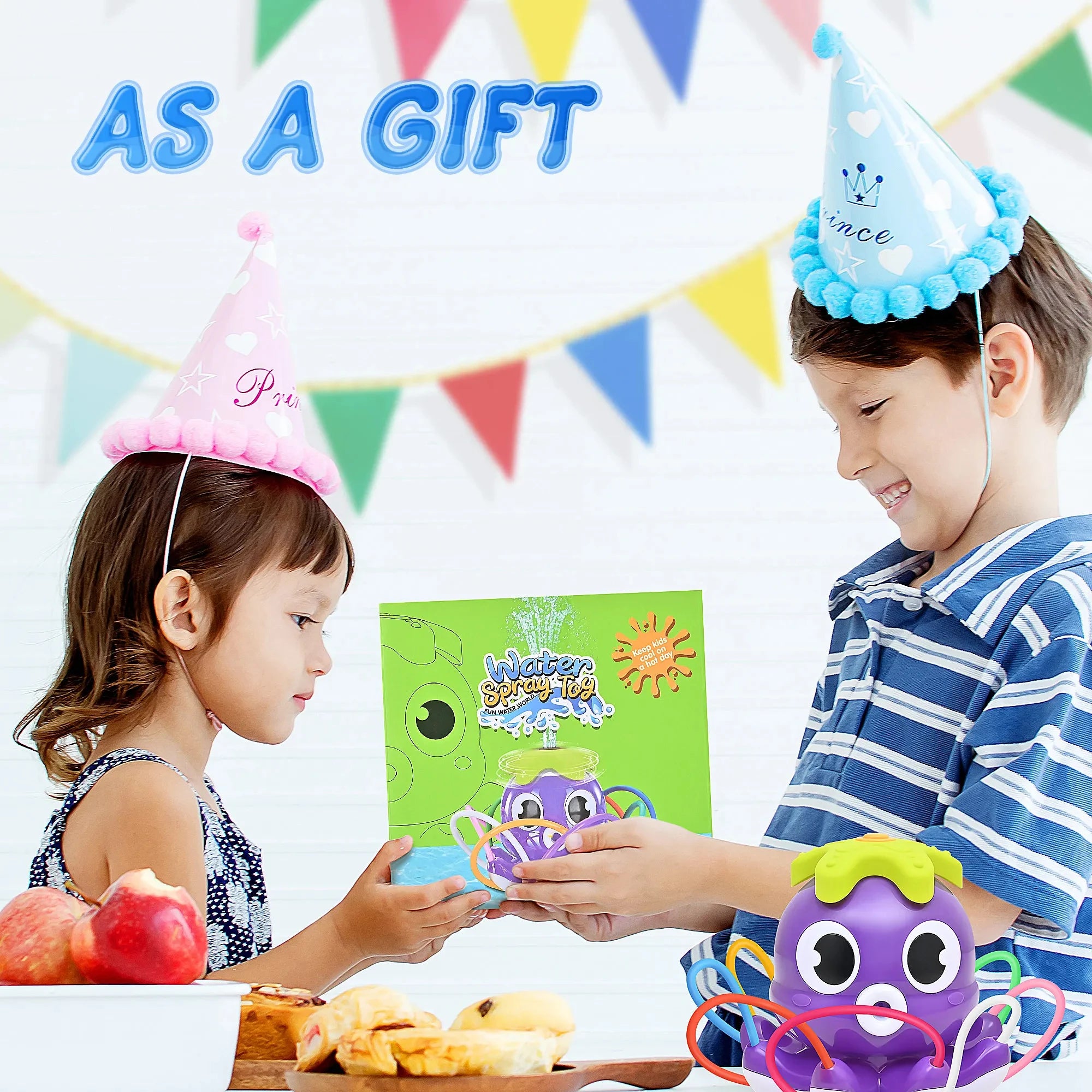 Octopus Watersproeier – Spetterend Zomerspeelgoed voor Kinderen