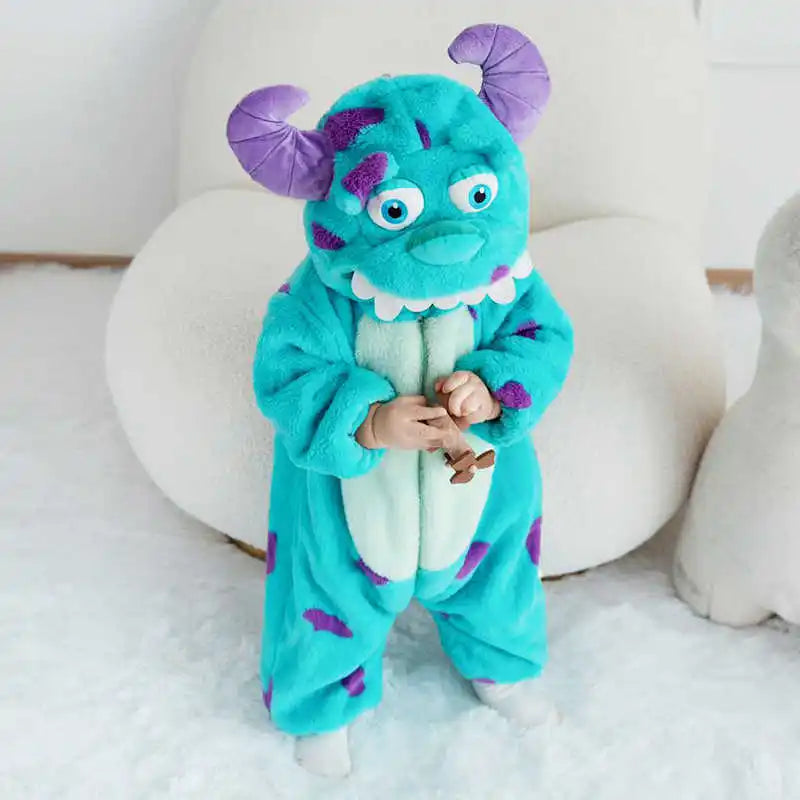 Schattige Monster Onesie voor Baby’s (0-3 jaar) | Zacht & Comfortabel