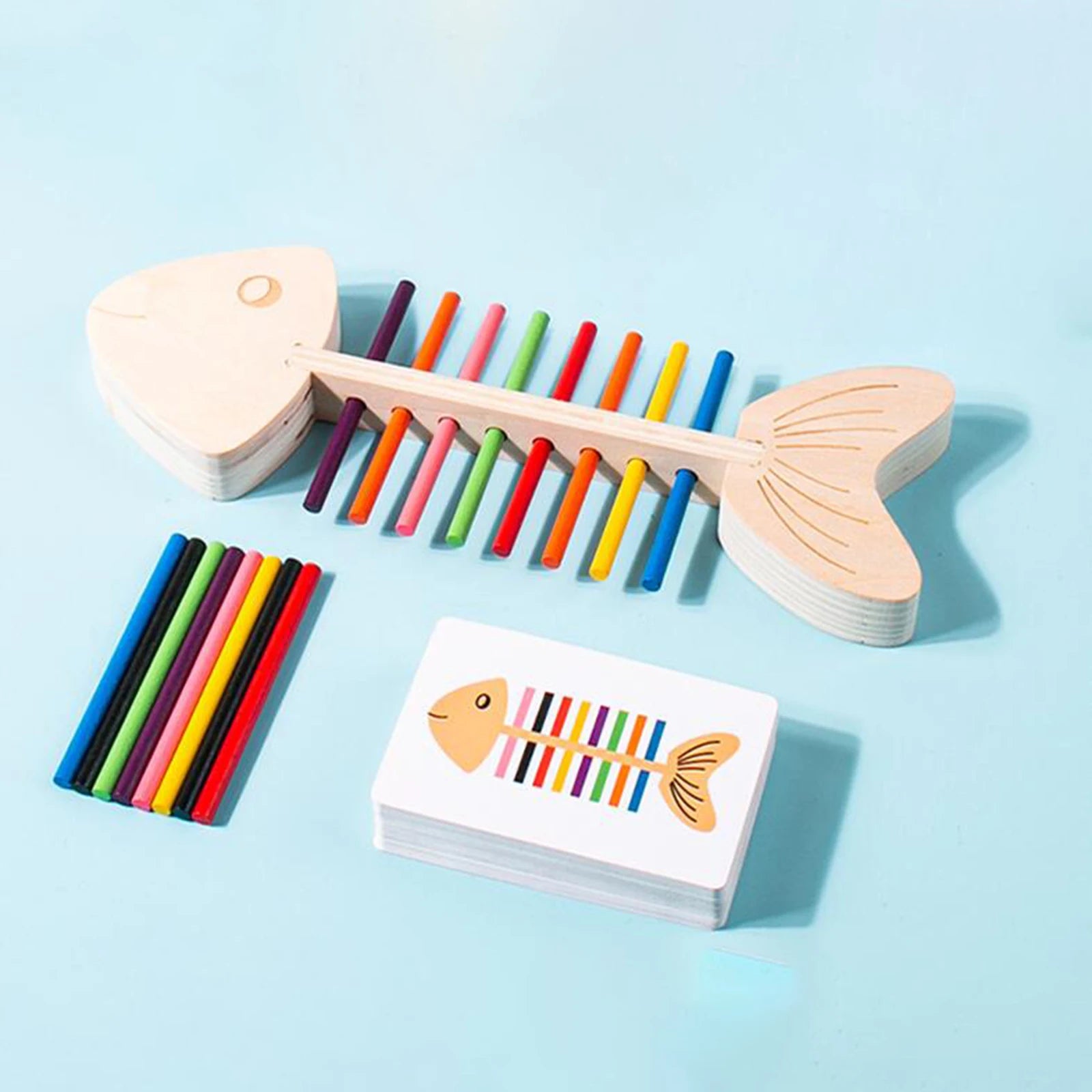 Kleur Matching Speelgoed voor Kleuters - Montessori Educatief Speelgoed voor Hand-oog Coördinatie, Ontwikkelingsspeelgoed voor Kinderen vanaf 3 jaar