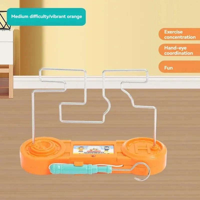 Montessori Elektrisch Schokspel Speelgoed - Onderwijs Elektrisch Doolhof Spel, Wetenschappelijke Experimenten Cadeau voor Kinderen