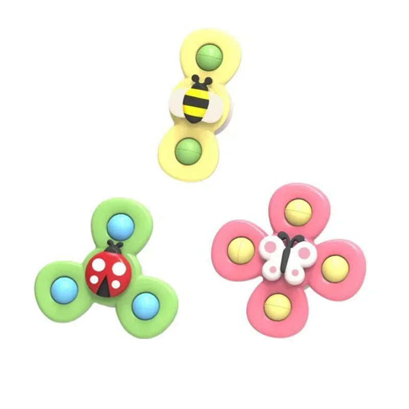 Houd je Baby Vermaakt met de Suction Cup Spinning Toy!