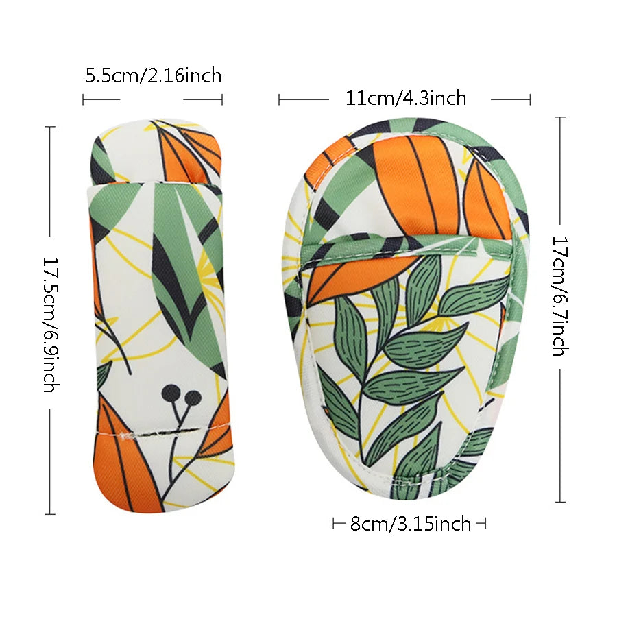 3-delige Autostoel met Schouderpads Set | Kinderwagen Accessoires Zachte Veiligheidsgordelbeschermers