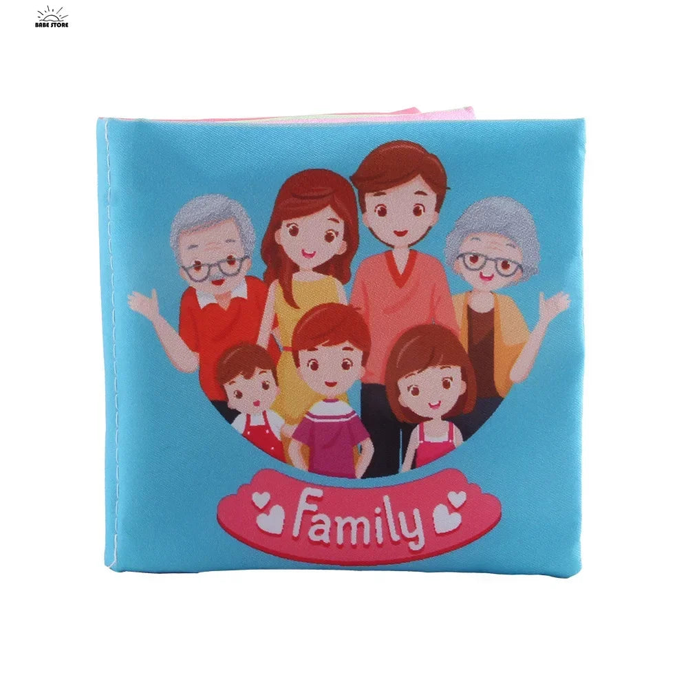 Baby Stoffen Boek | Educatief Dierenstaarten Boek, Cognitieve Ontwikkeling & Leespuzzel Speelgoed