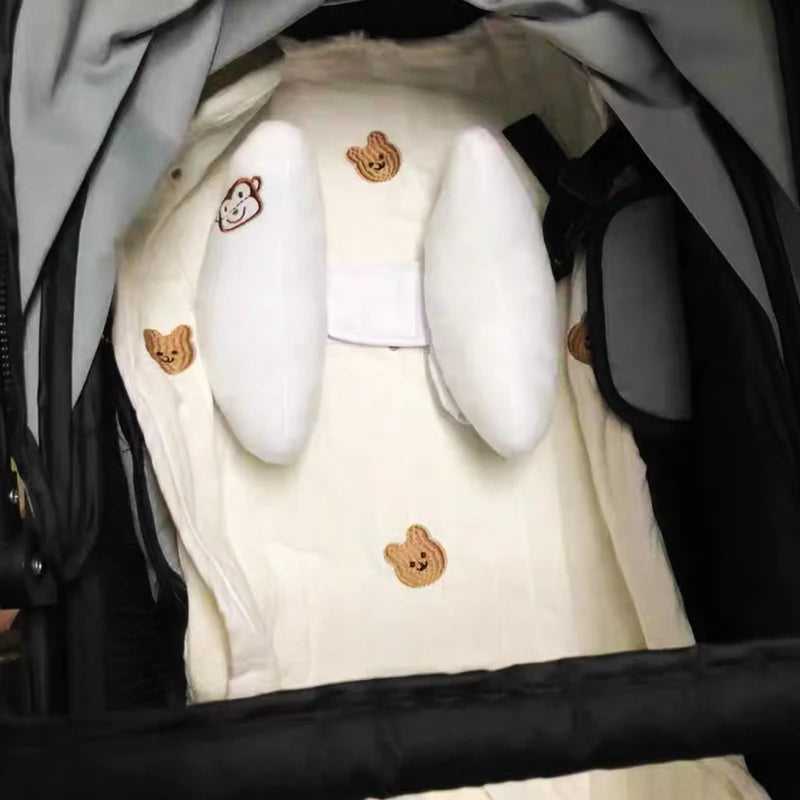 Kinderwagen nekkussen|Universeel hoofdkussen autostoel en kinderwagen