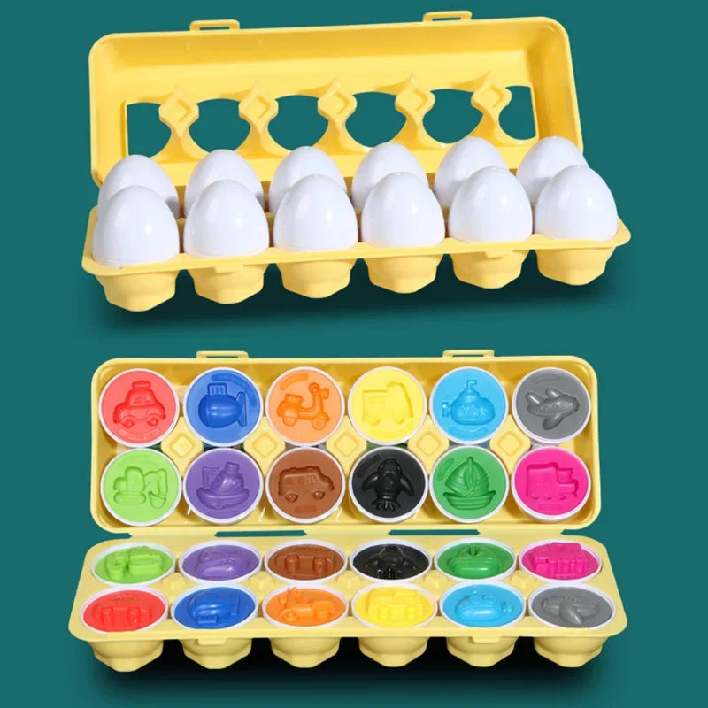 3D Puzzel Eieren | Montessori leer- & paascadeau