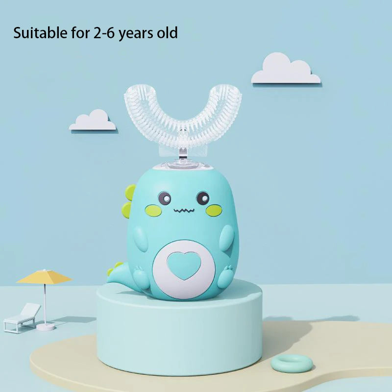 Kindervriendelijke 360° Sonic Elektrische Tandenborstel | Slim & Waterdicht