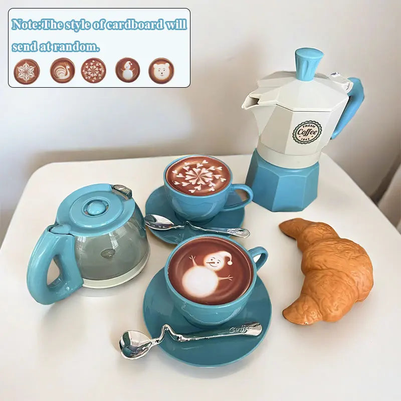 4/11 Stuks Koffie Simulatiespeelgoed Set | Speelkeuken voor Kinderen