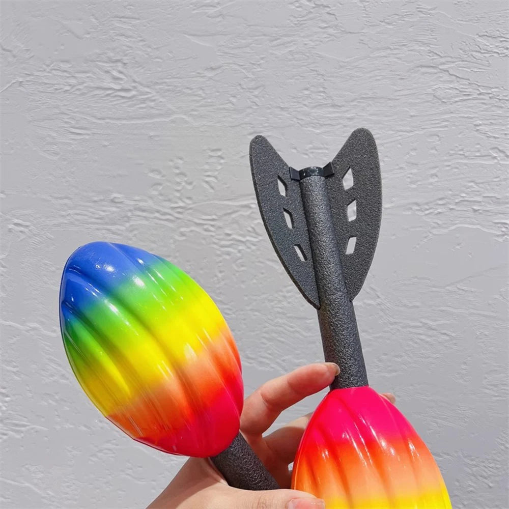 PU-schuimraket voor kinderen - Zacht en kleurrijk werpspeelgoed, ideaal voor ouder-kind buitenspellen.